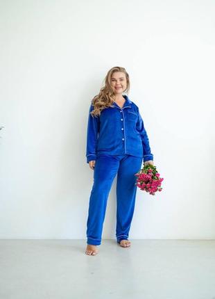 Плюшева піжама батал