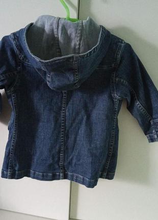 Джинсовый плащ для малышей gap 3