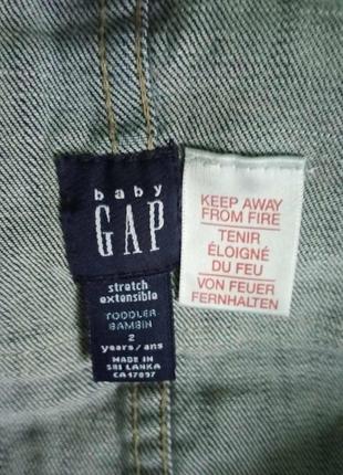 Джинсовый плащ для малышей gap4 фото