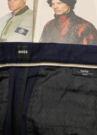 Чіноси boss kaito 1 slim fit cropped chinos6 фото