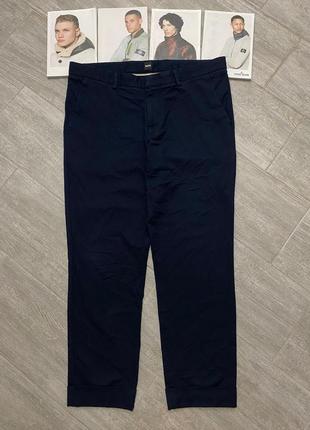 Чіноси boss kaito 1 slim fit cropped chinos2 фото