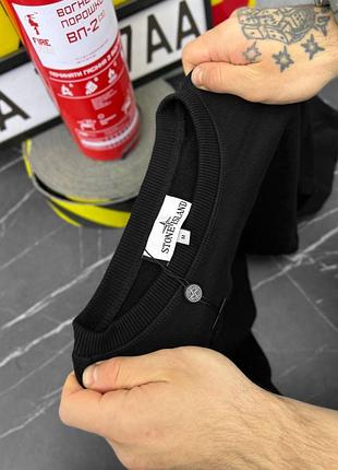 Свитшот stone island black