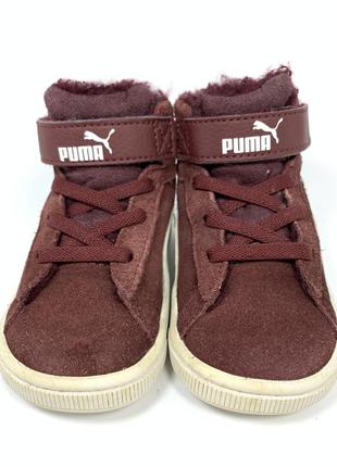 Кроссовки кожаные puma2 фото