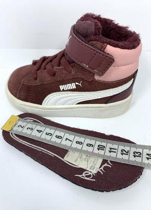 Кроссовки кожаные puma5 фото