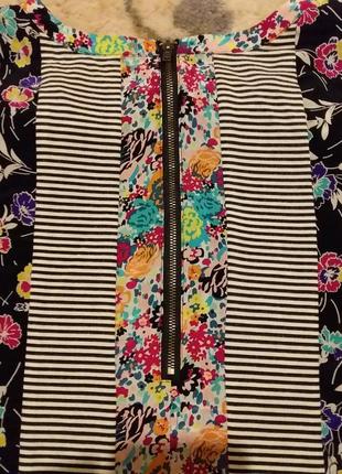 Очень красивая дизайнерская шелковая блузка6 фото