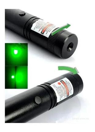 Ліхтарик-зелений лазер bailong 3033 фото