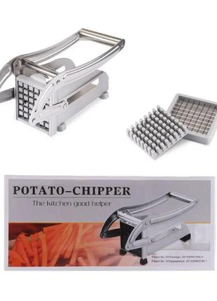 Картоплерізка potato chipper — прилад для нарізання картоплі фрі3 фото