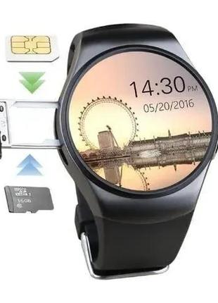 Годинник smart watch kingwear kw18 чорні