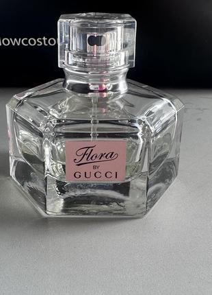 Flora by gucci  туалетна вода обʼєм 30 мл остаток на фото2 фото