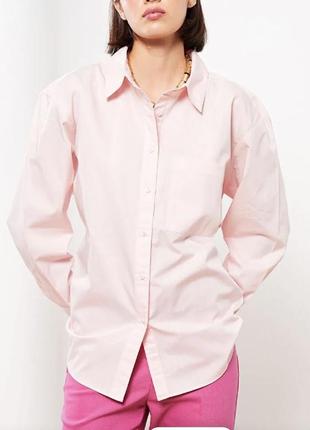 Бавовняна сорочка рожева