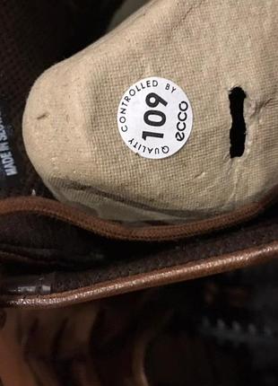 Оригинальные мужские туфли ecco 2