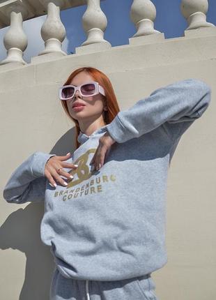 Женский спортивный костюм, элегантный спортивный костюм, прогулочный костюм, прогулочный костюм, теплый костюм,флисовый костюм2 фото