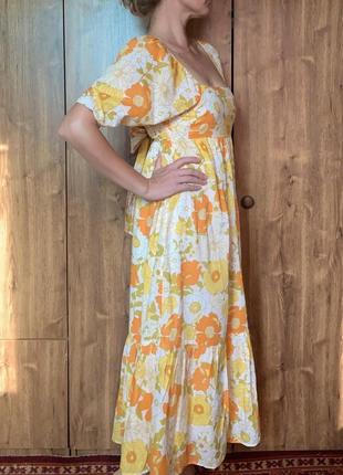 Яркое платье-сарафан с бантом на спине от new look, размер m-l5 фото