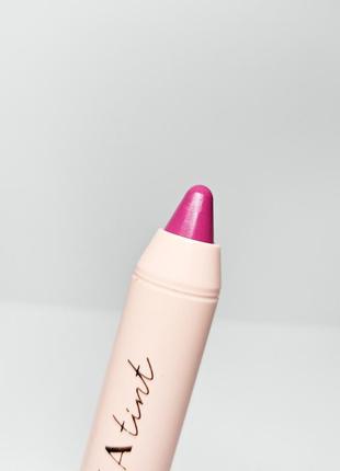 Помада карандаш тинт для губ colourpop just a tint pink flamingo colour pop5 фото