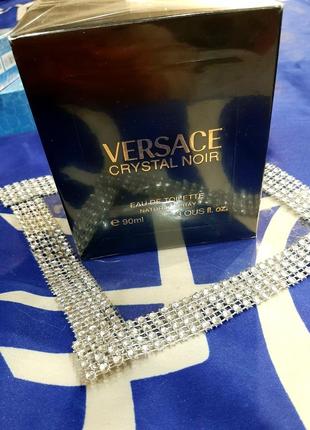 Хит! вечерний шикарный парфюм в единственном екземпляре versace crystal noir 90ml абсолютно новый запечатан

 (лиц)