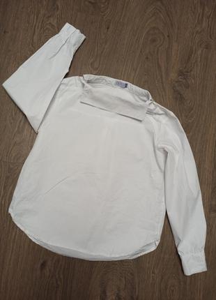 Блуза-рубашка с нестандартным кроем