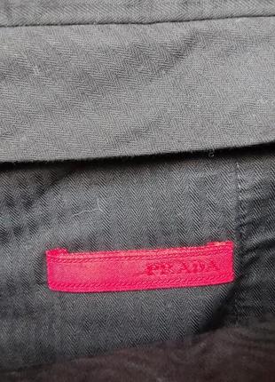 Коттоновые брюки от prada9 фото
