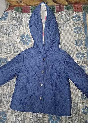 Куртка осенняя девчачья, на 80 см