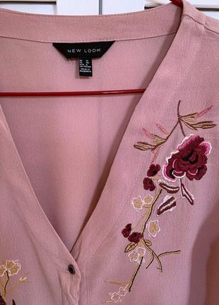 Блузка с вышивкой new look4 фото