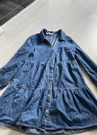 Продам джинсовое платье zara