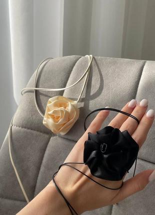 Атласные разы на шею и пояс