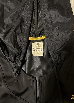 Олімпійка зіпка оригінальна адідас adidas чорна з капюшоном спортивна стильна...
