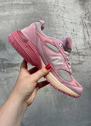 Кроссовки new balance  993 joe freshgoods pink