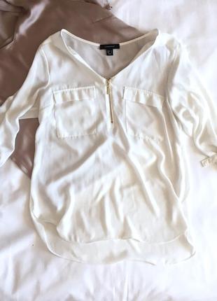 Шикарная белая блуза большого размера от atmosphere