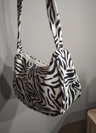 Сумка зебра ,сумочка маленька , сумка2 фото