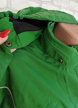 Классная стильная куртка деми осень-весна непродуваемая на мальчика 7-8 лет8 фото