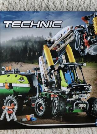 Конструктор lego technic 42080 лісозаготівельна машина