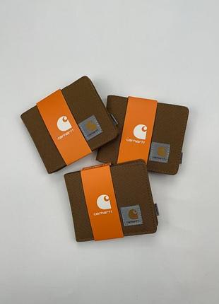 Кошелек carhartt, кашекс кархарт коричневый