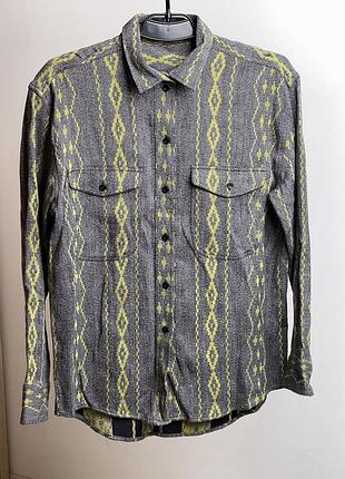 Котонова сорочка в принт samsoe samsoe