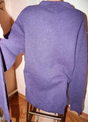 Шерстяной пуловер большого размера3 фото