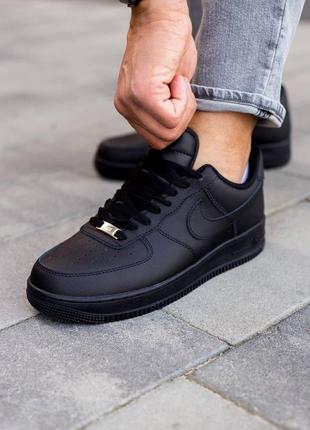 Кросівки чоловічі nike air force 1 low black