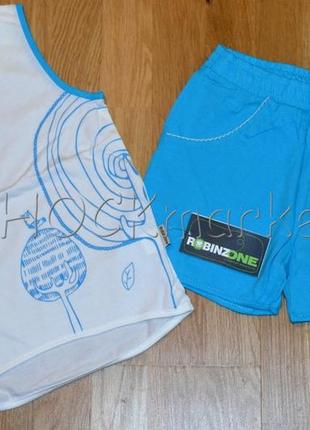 Костюм летний для девочки кс 101 робинзон р.122