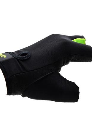 Перчатки для фитнеса madmax mfg-251 rainbow green s8 фото