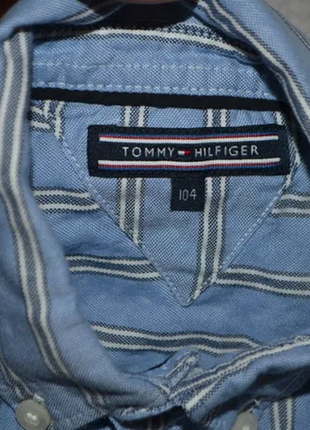 Рубашка tommy hilfiger на 4 года рост 104 оригинал4 фото