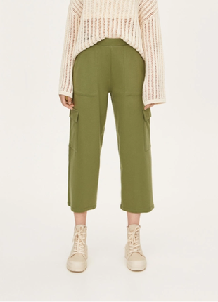 Штани pull&bear s хакі