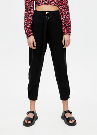 Штани pull&bear s чорні