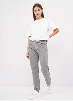 Джинси pull&amp;bear s mex26 eur 36 сірі