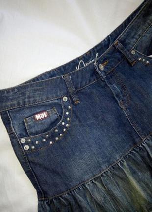 Юбка джинсовая турция6 фото