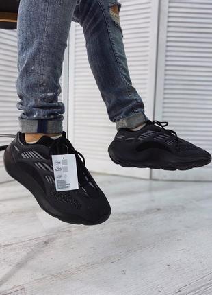 Чоловічі кросівки😎adidas yeezy boost 700 v3 alvah black😎адідас чорні, весна-осінь5 фото