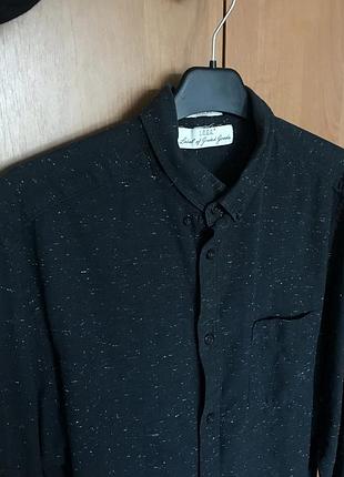 Рубашка в крапинку h&m повседневная