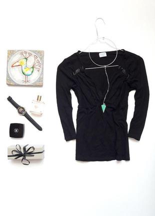 Чорна ефектна кофточка , джемпер oasis