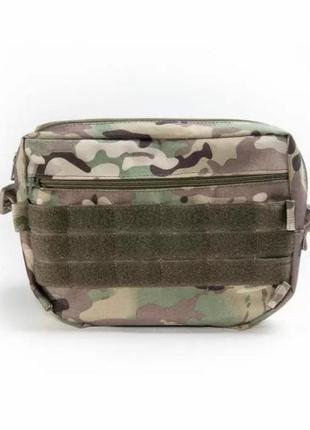 Сумка-напашник з карманом під балістичний захист , мультикам