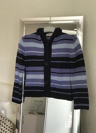 Кардиган теплый 7-8 лет