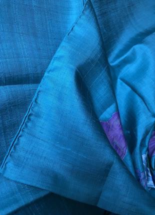 Тайский натуральный шёлк шелк, шелковый платок, шарф, таиланд6 фото