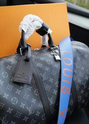 Спортивная / дорожная сумка от известного бренда louis vuitton7 фото