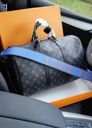 Спортивная / дорожная сумка от известного бренда louis vuitton1 фото